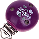 Clip con motivo – "Zusje" : púrpura púrpura