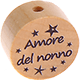 Korálek s motivem – "Amore del nonno" : přírodní