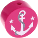 motif bead – anchor : fuchsia