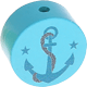 motif bead – anchor : light turquoise