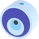 Motivperle – Auge von Nazar : babyblau