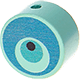 motif bead – eye of nazar : mint