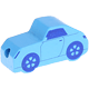 Perlina sagomata “Automobilina” : azzurra