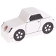 Perlina sagomata “Automobilina” : bianco
