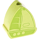 Perlina sagomata “Barca” : limone