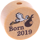 Motivpärla – "Born 2019" : natur