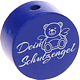 Тематические бусины «Dein Schutzengel» : Темно-синий