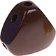 Perlina sagomata “corpo” : marrone