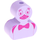 motif bead – duck : lilac