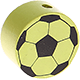 Motivpärla – fotboll : lemon
