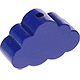 motif bead – cloud : dark blue