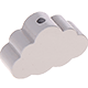 motif bead – cloud : light grey