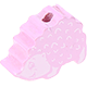 Perlina sagomata “Riccio” : rosa