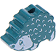 motif bead – hedgehog : turquoise