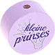 Perles avec motif « Kleine prinses » : lilas