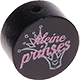 Perles avec motif « Kleine prinses » : noir