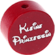 Тематические бусины «Kleine Prinzessin» : бордо красный