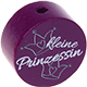Figura con motivo "Kleine Prinzessin" : púrpura púrpura