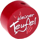 Тематические бусины «kleiner Teufel» : бордо красный