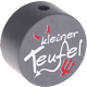 Figura con motivo "Kleiner Teufel" : gris
