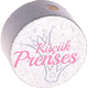 Kraal met motief "küçük Prenses" : zilver