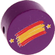 motif bead – Spain : purple