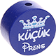 Perles avec motif « küçük Prens » : bleu foncé