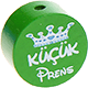 Perles avec motif « küçük Prens » : vert