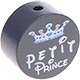 Тематические бусины «petit prince» : Серый
