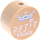 Perlina con motivo "petit prince" : naturale
