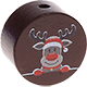 motif bead – reindeer : brown