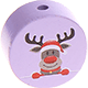 motif bead – reindeer : lilac