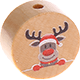 motif bead – reindeer : natural