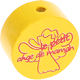 motif bead – "le petit ange de maman" : yellow