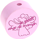motif bead – "le petit ange de maman" : pastel pink