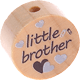 Motivperle – "little brother" (Englisch) : natur