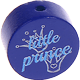 Kraal met motief "little prince" : donkerblauw