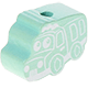 motif bead – truck : mint