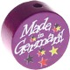motif bead – "Made in Germany" : purple