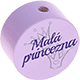 motif bead – "Malá princezna" : lilac