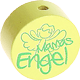 Perles avec motif « Mamas Engel » : citron