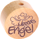 motif bead – "Mamas Engel" : natural