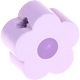 Perlina sagomata “Piccolo Fiore” : lilla