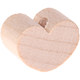 Perlina sagomata “Cuoricino” : puro
