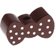 motif bead – bow tie : brown