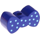 motif bead – bow tie : dark blue