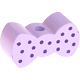 Perlina sagomata “Farfallino” : lilla