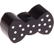 motif bead – bow tie : black