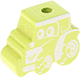 motif bead – little tractor : lemon