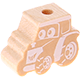 Korálek s motivem – Tvar malý traktor : přírodní